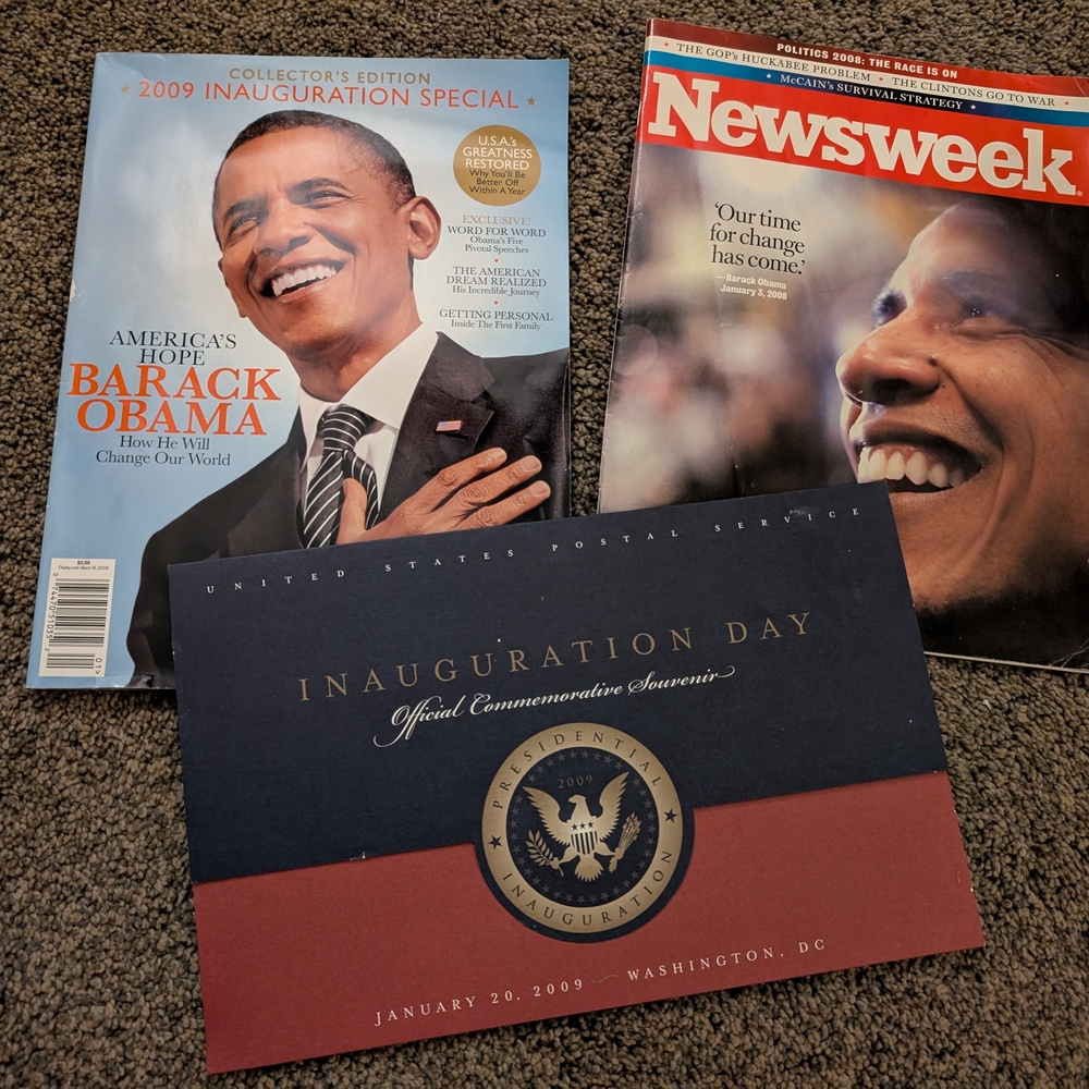 Barack Obama Souvenir Set - Various Memorabilia